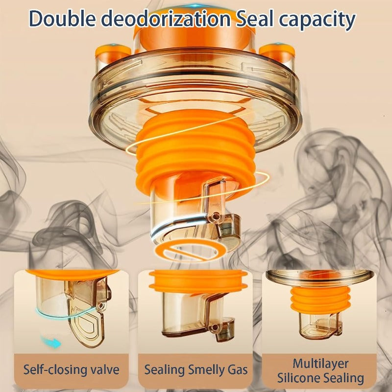 TidyDrain – Eliminates drain odors and pests immediately, keeps freshness preserved