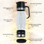 No-Drip Glass Honey Dispenser