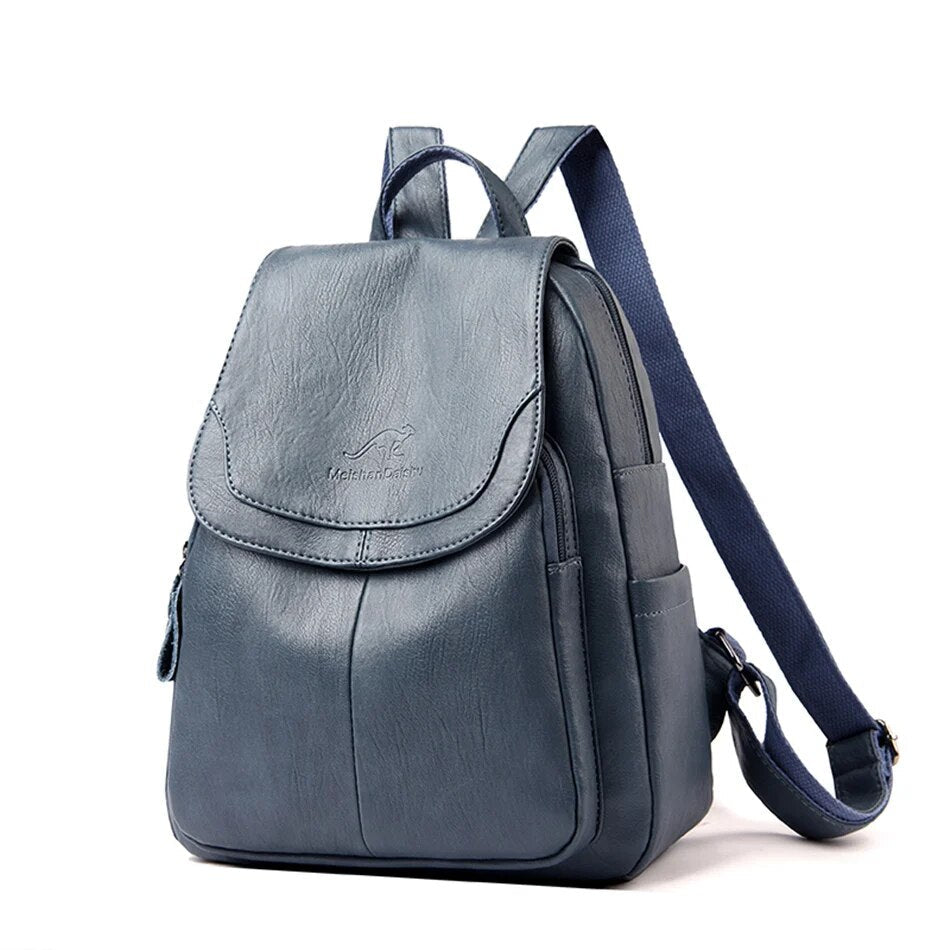 Leather Backpack for Women