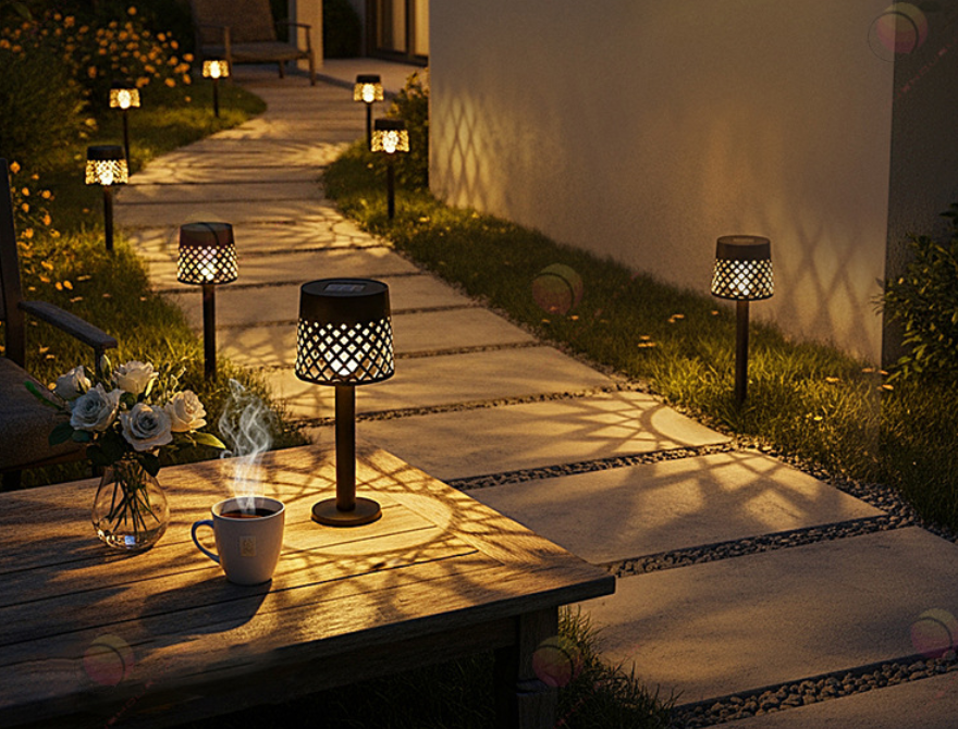 EcoLume – Versatile Solar-Powered Desk Lamp