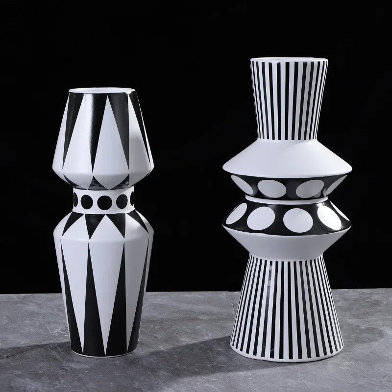 Modern geometric vase