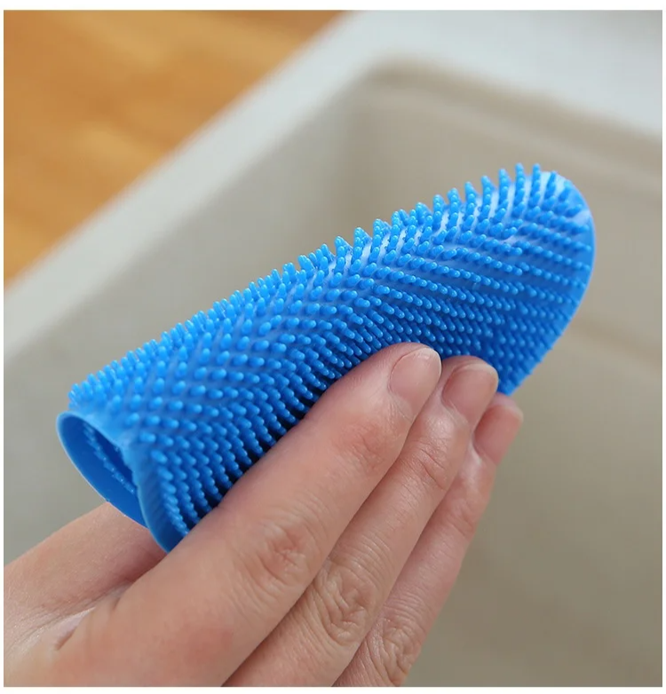 CleanFlex – Silicone Dish Brush & Multifunctional Kitchen Scrubber Pad