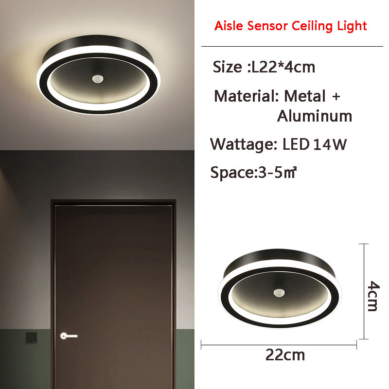 MotionGlide PIR Motion Sensor LED Ceiling Light | Smart Lighting | Energy Efficient | Perfect for Hallway & Bathroom
