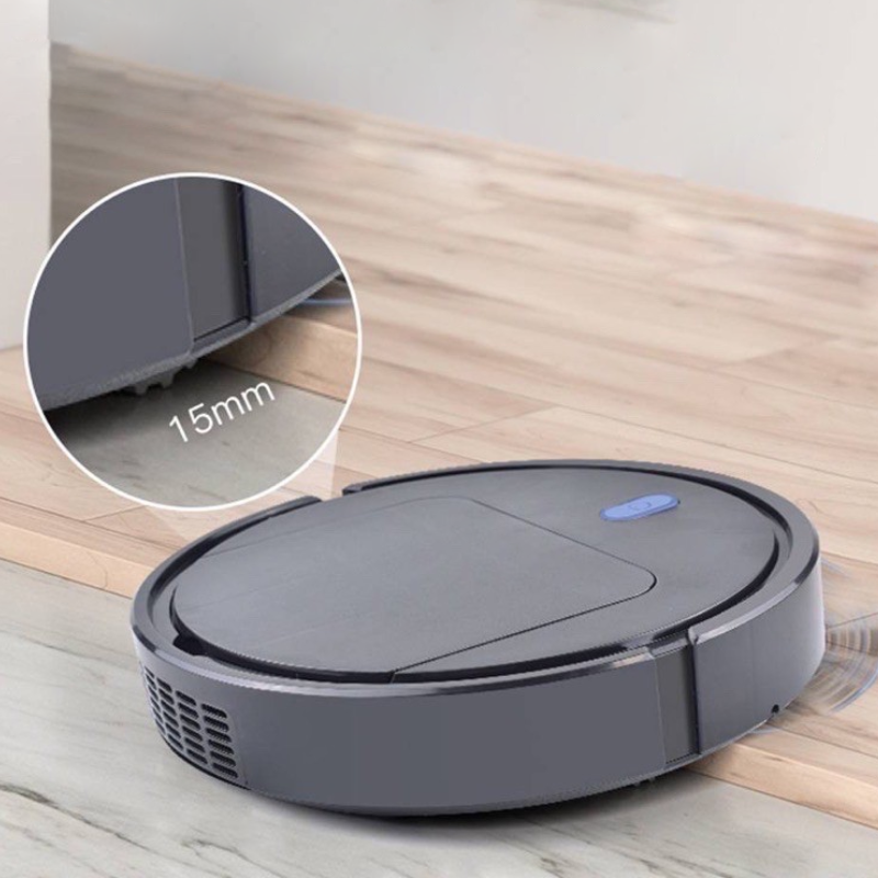 Cleanoro S6 Robot Vacuum Cleaner | Compact & Intelligent | For Pet Hair, Hard Floors & Carpets | 2h Runtime