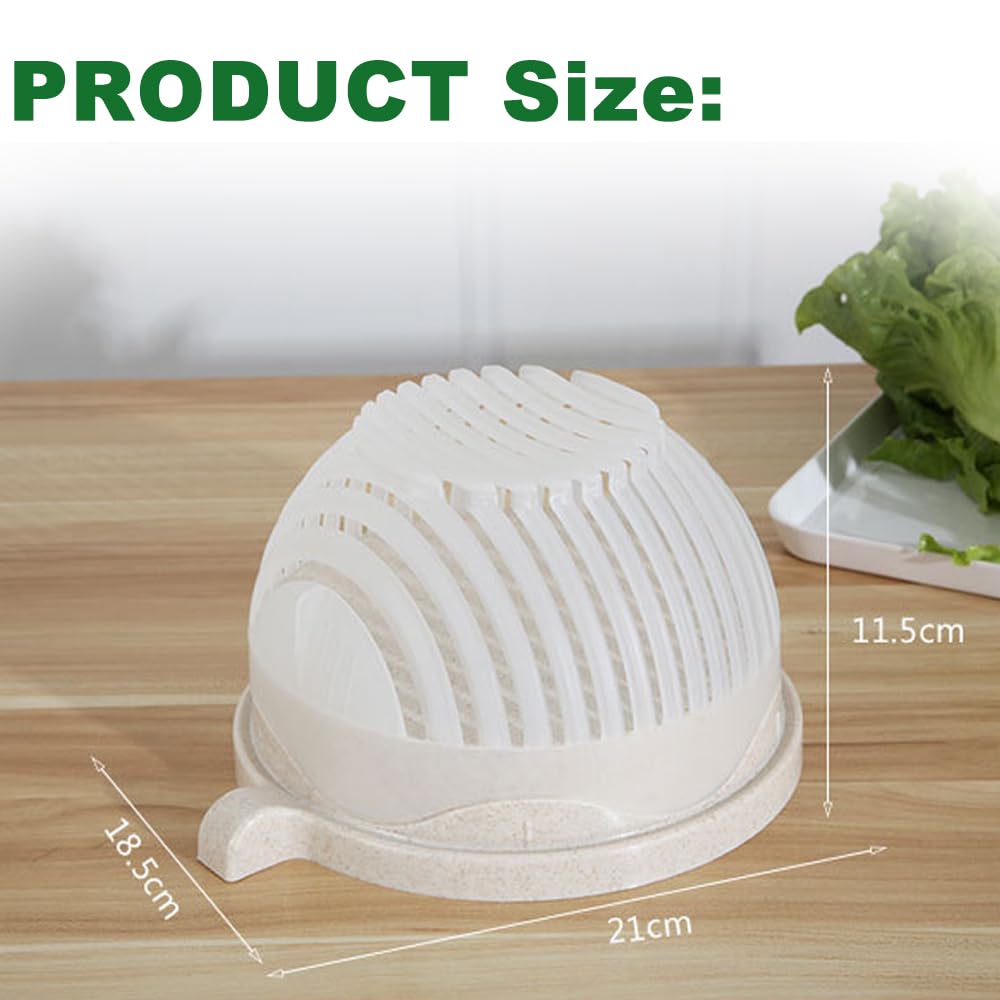 VeggieSlice Pro — Make salad making safe, quick, and effortless child's play! (2 pieces)