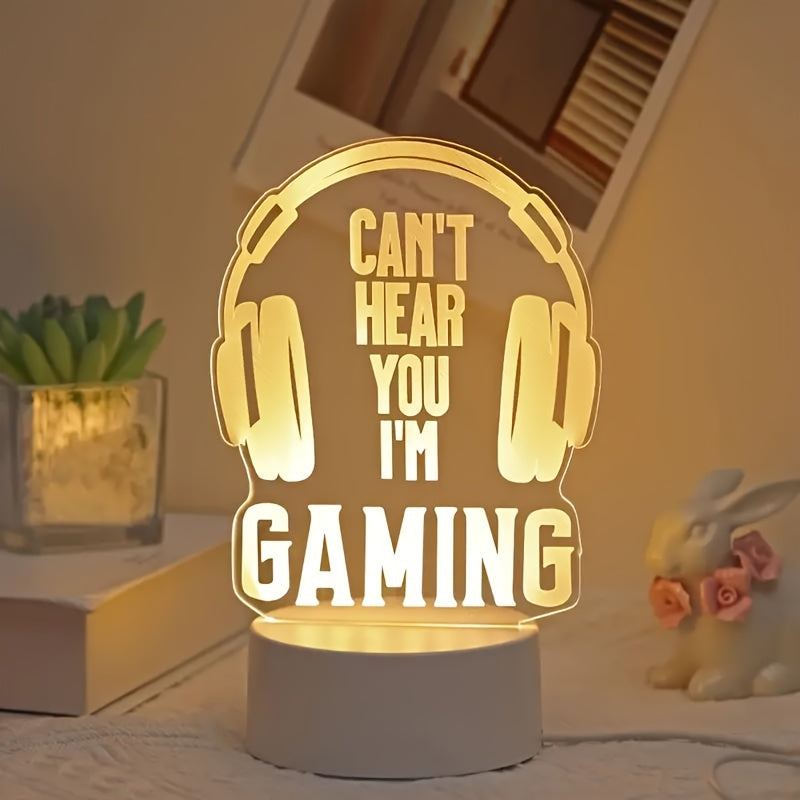 GameLamp - Compact LED Table Lighting with USB