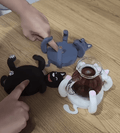 CozyPaw – Protect surfaces with adorable cat-shaped coasters