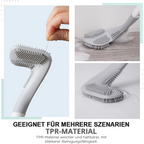 Toilet brush with long handle