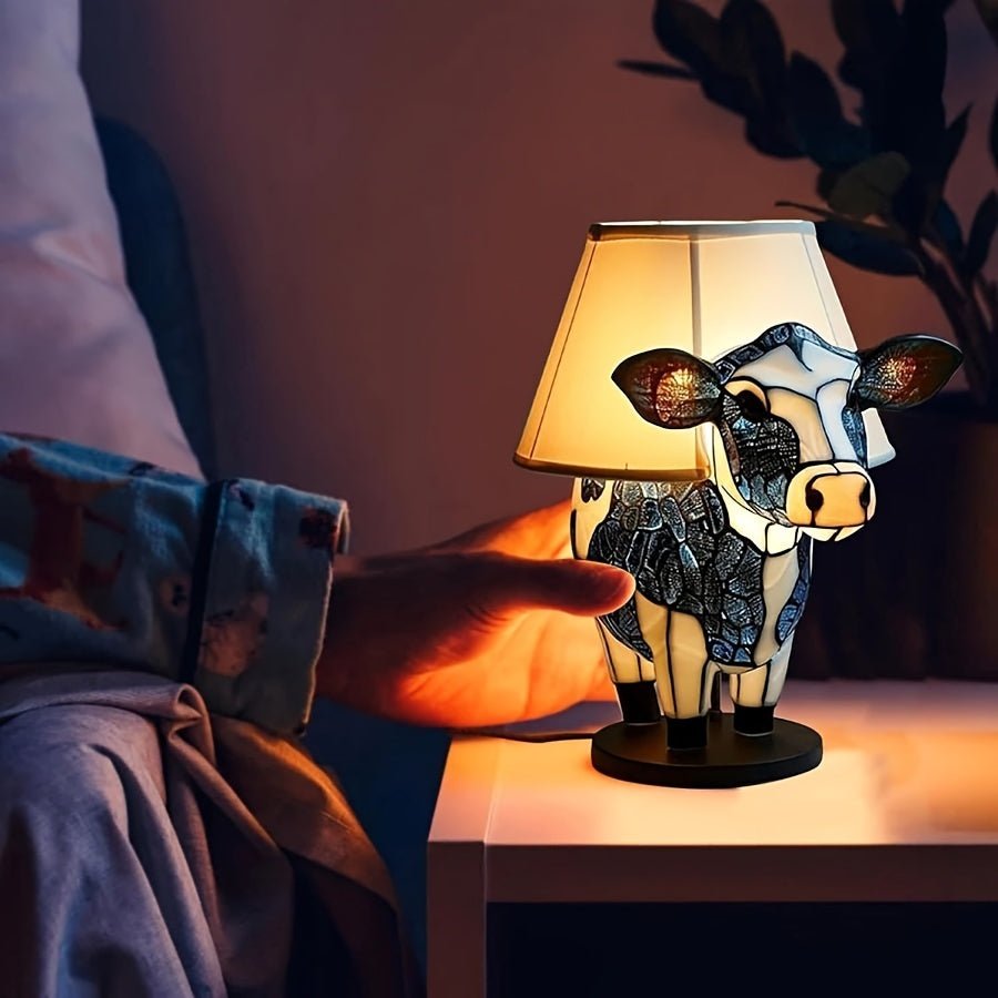 Creative Cow Table Lamp - Light Up Your Nights - Unique Design - Soothing Atmosphere