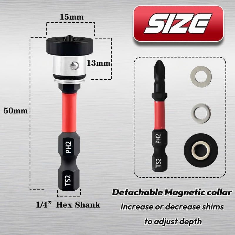 Magnetic S2 Steel Screw Bits