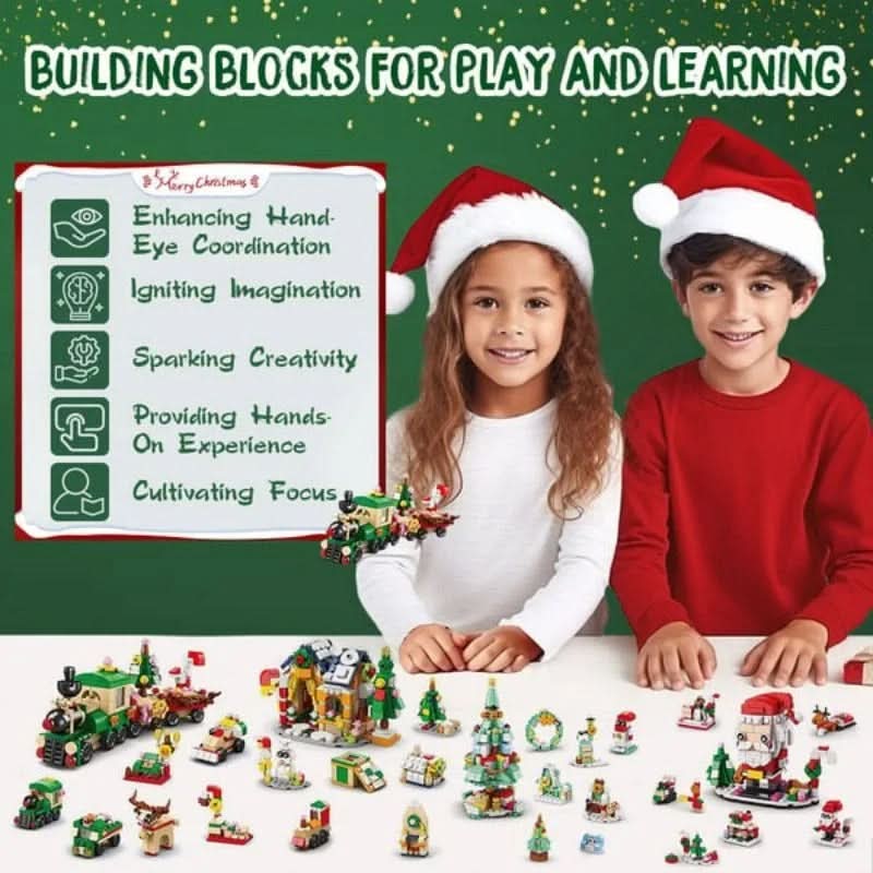 Creative Christmas building set for children aged 6 and over