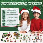Creative Christmas building set for children aged 6 and over
