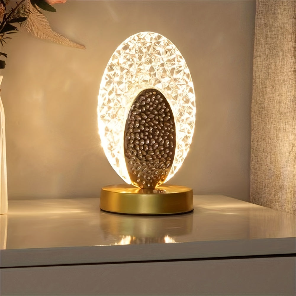 FeatherLamp - USB Touch Table Lamp with Unique Feather Design