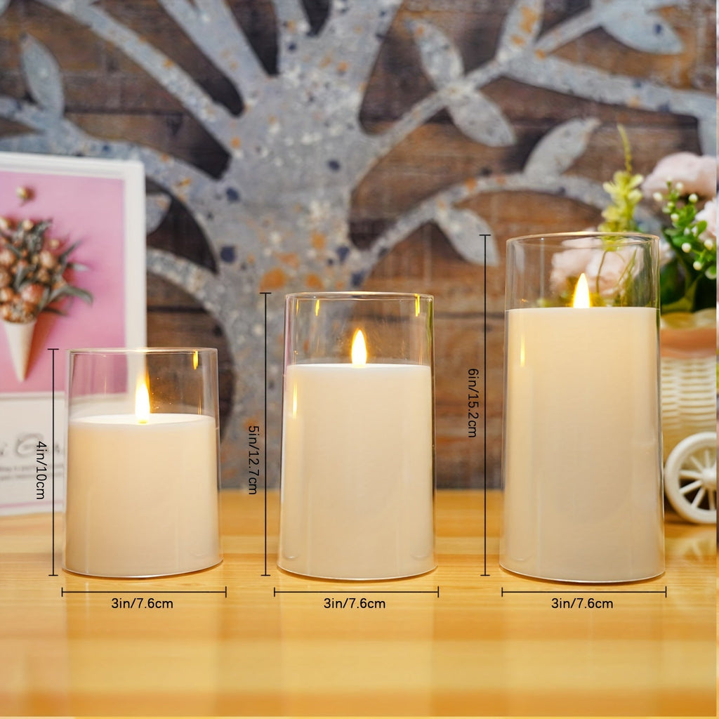 FlamelessGlow - Magical LED Candle Set with Remote Control