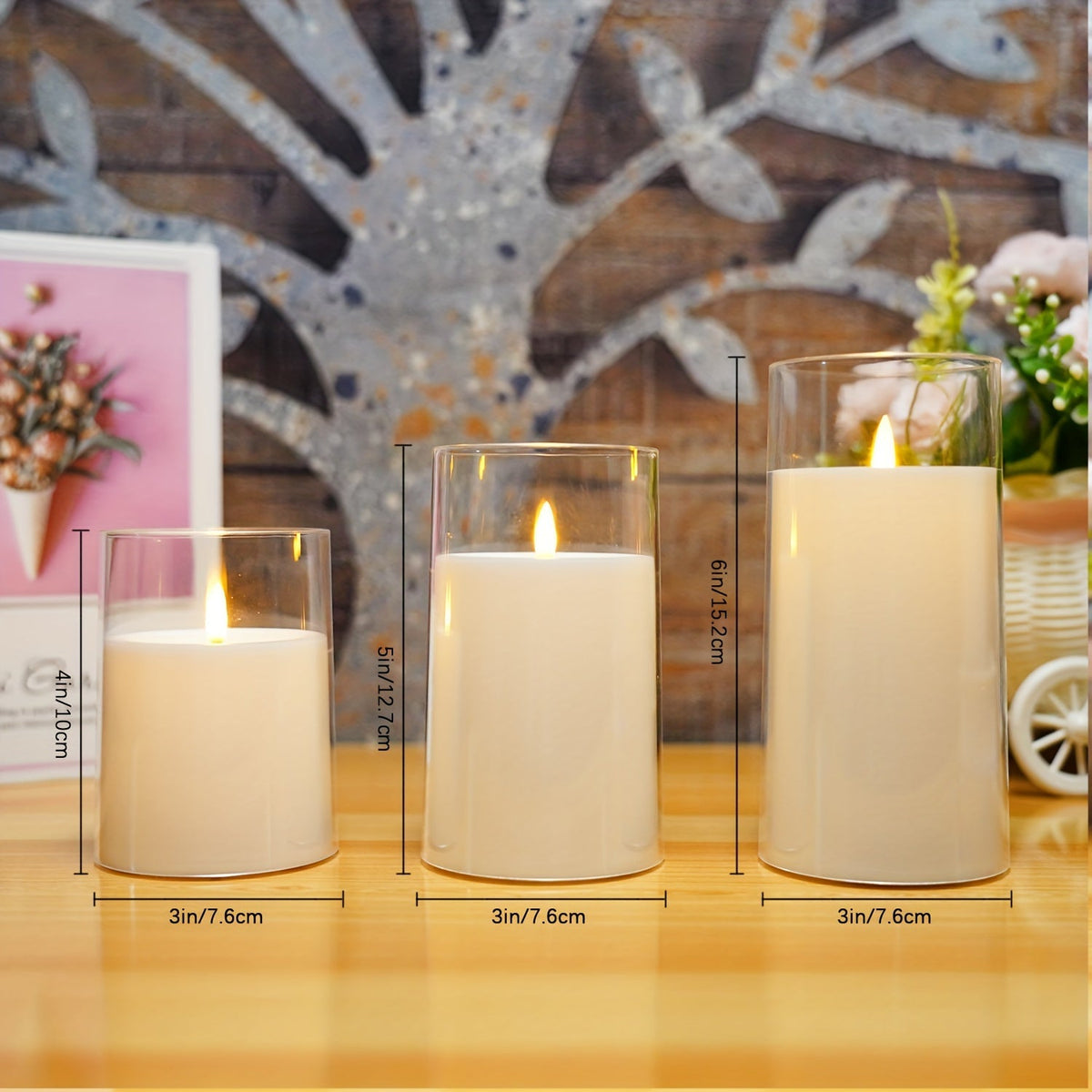 FlamelessGlow - Magical LED Candle Set with Remote Control