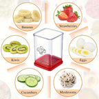 QuickSlice – Perfect fruit and vegetable slices in seconds