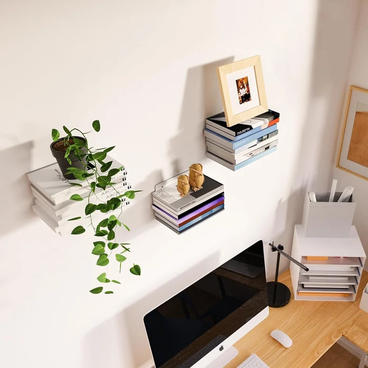 StealthShelf — Give your books a magical levitation charm and transform any wall into a stylish stage!