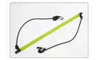 Portable Pilates training device with resistance bands