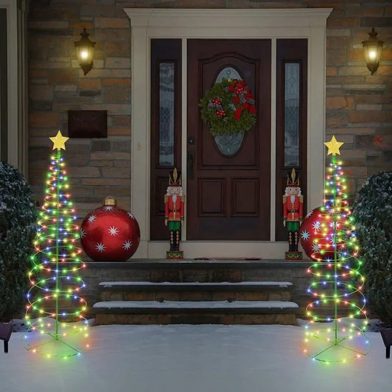Brightree - Solar-powered Christmas lights for enchanting spaces