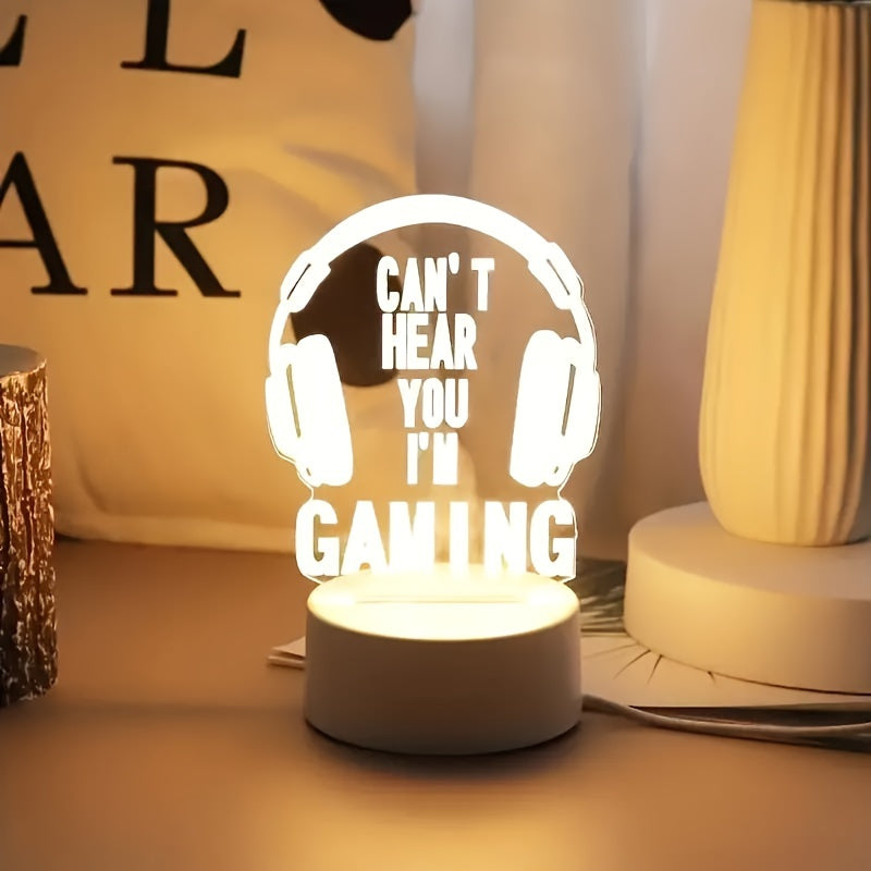 GameLamp - Compact LED Table Lighting with USB