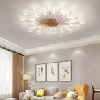 Ceiling light modern metal LED chandelier