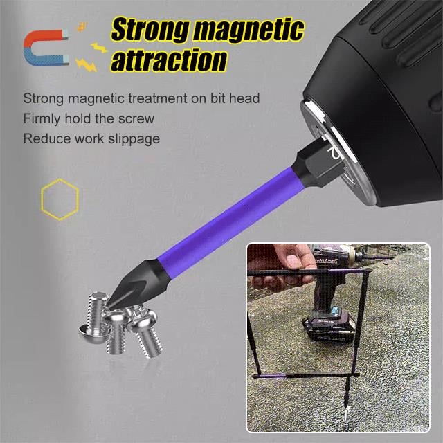 Ultimate magnetic bit set (6-piece)