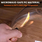Mess-Free Microwave Splatter Cover