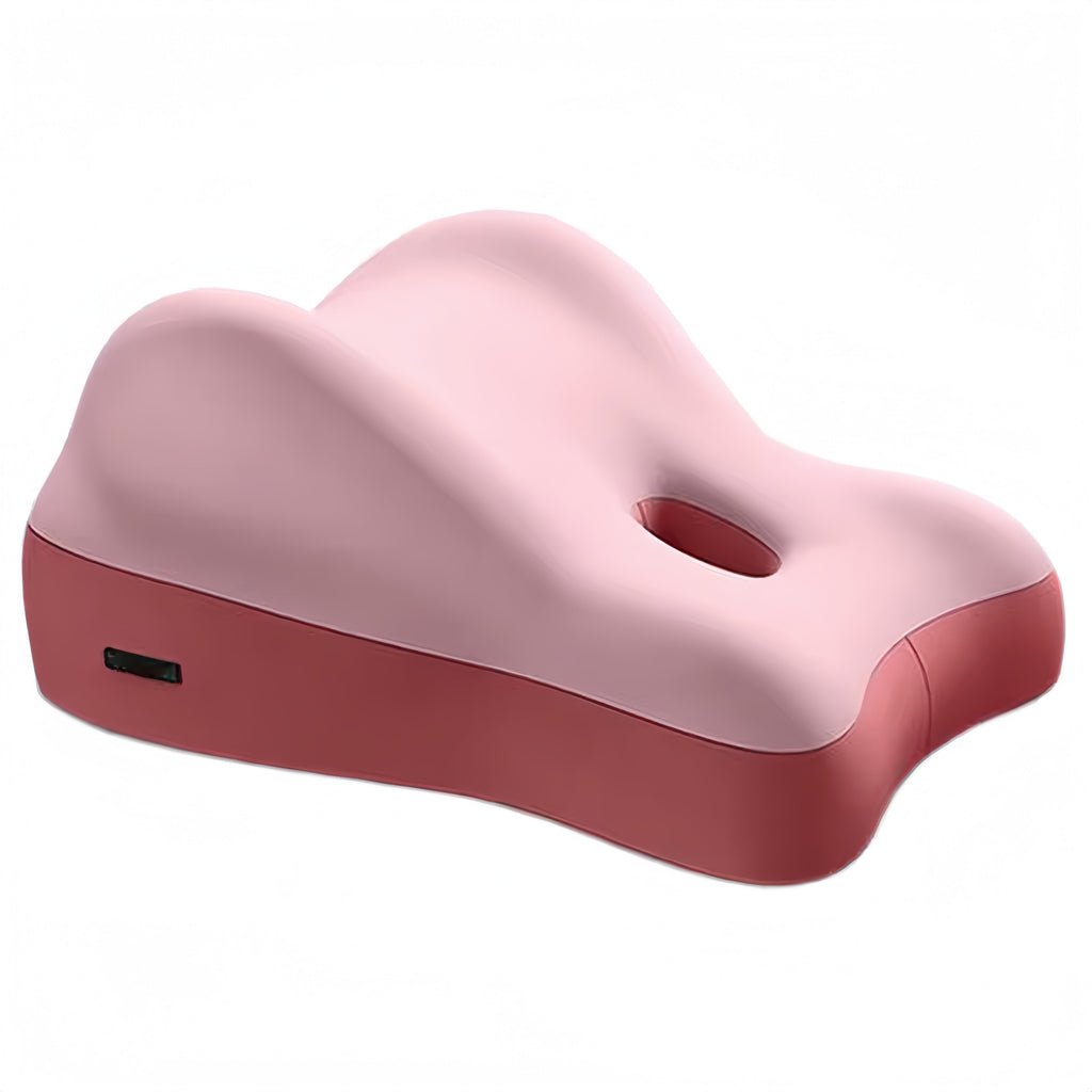 Button-Activated Intimate Support Pillow for Couples