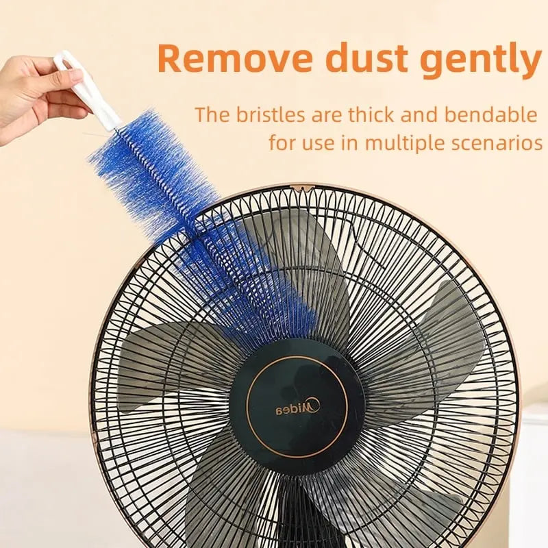 Dust-free fans – 2-in-1 cleaning brush