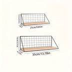 IronRack - Minimalistic Floating Shelf made of Iron