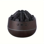 Fire Diffuser - Mini simulated charcoal fire air humidifier with realistic flame effect