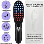 5-in-1 hair comb with massage & light therapy for healthier hair