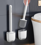 SiliClean – Antibacterial Wall Toilet Brush with Silicone