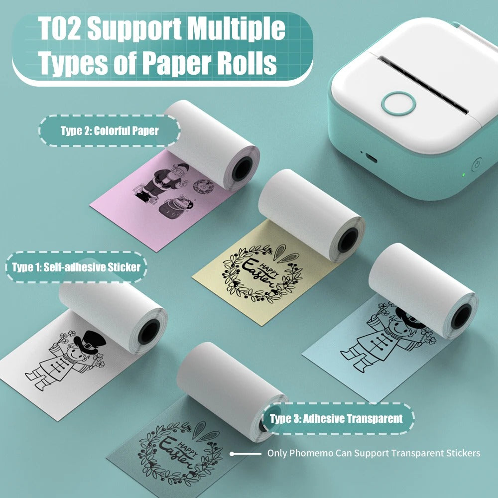 PocketPrint Mini – Portable Thermal Photo Printer Without Ink