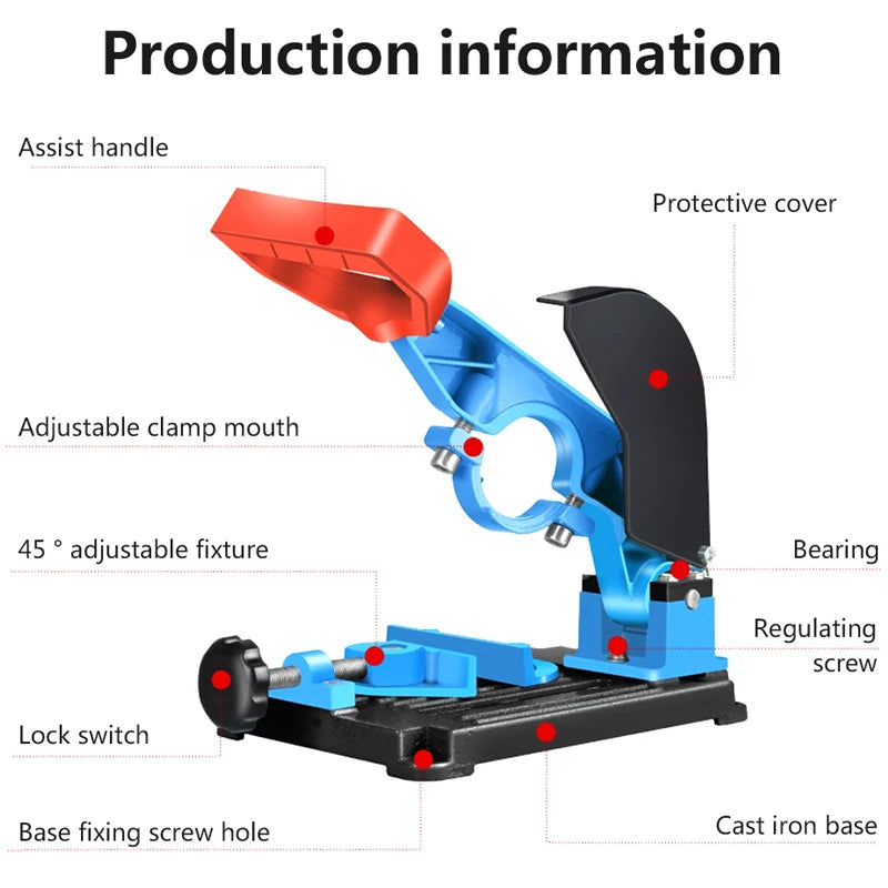 Precision Multi-Angle Stable Grinder Cutting Machine