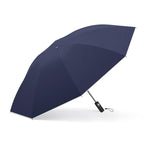 Windproof Folding Umbrella with Ring Buckle Handle