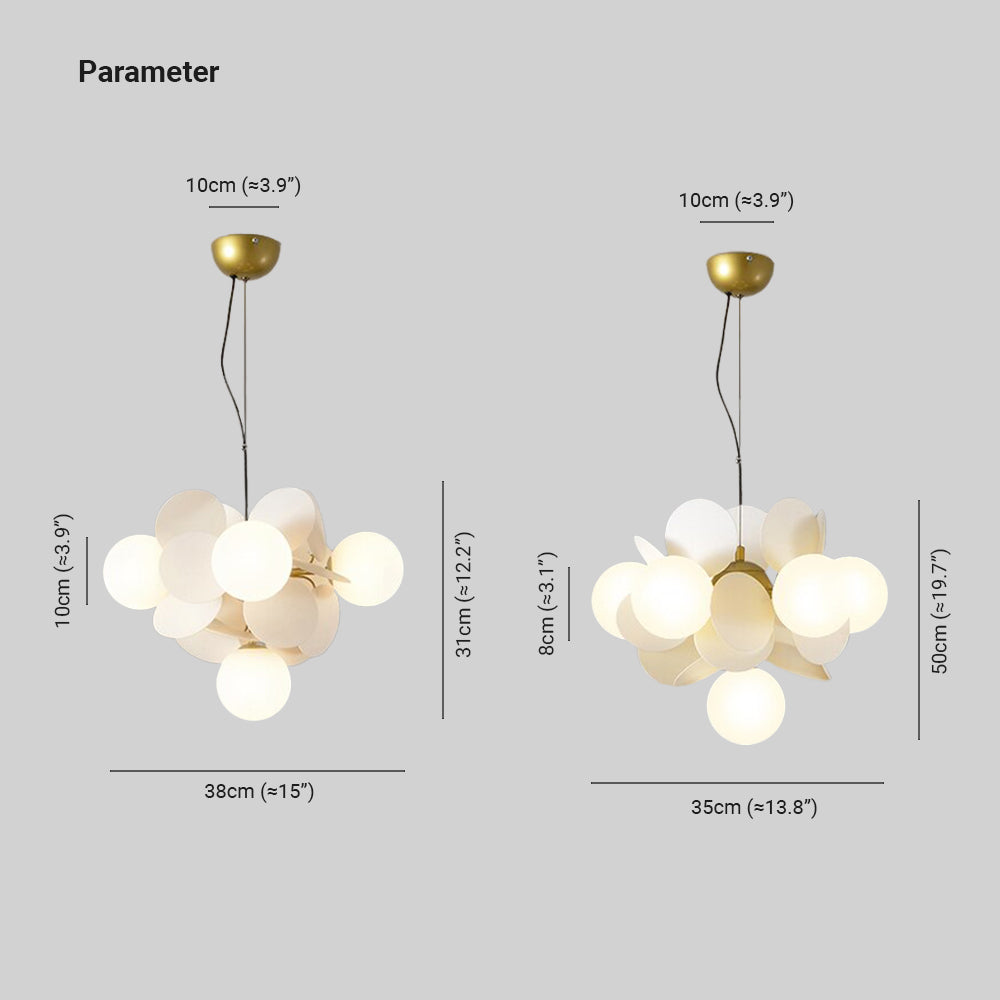 Flower Branch Chandelier Living Room