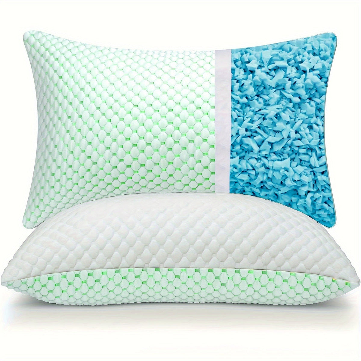 ChillPillow Breeze - Cooling Memory Foam Pillow with Bamboo Cover