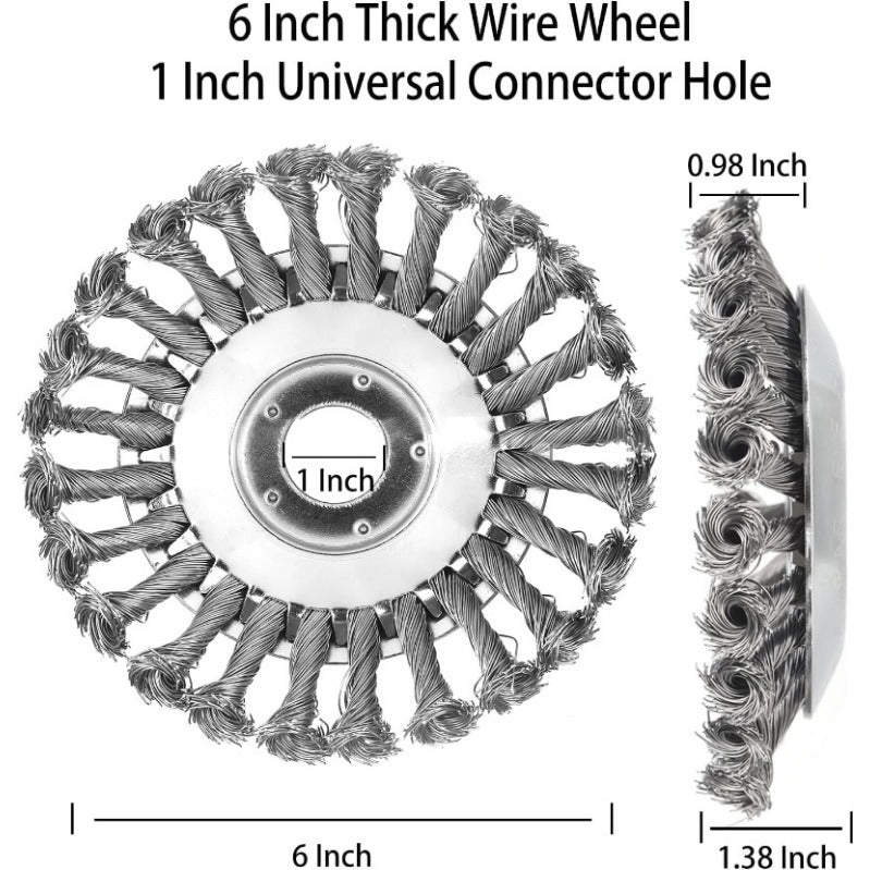 Universal Steel Wire Trimmer Brush Head