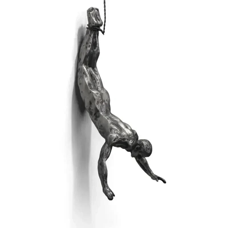Climbing Man Wall Art Set of 3