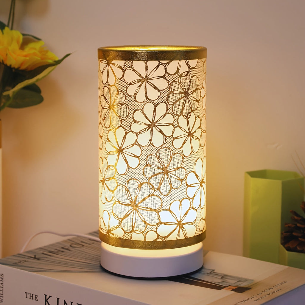 ModernLicht – Illuminated USB Table Lamp in Cylinder