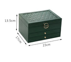 EleganceBox – Luxury Multi-Layer Jewellery Organiser in Premium PU Leather