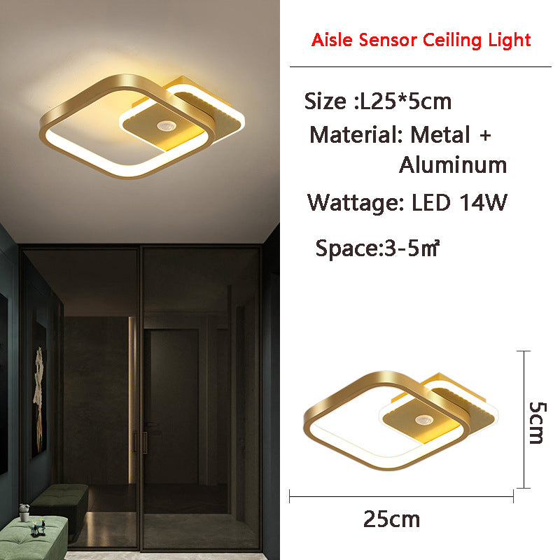 MotionGlide PIR Motion Sensor LED Ceiling Light | Smart Lighting | Energy Efficient | Perfect for Hallway & Bathroom