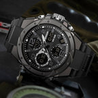 TitanGuard Military Men's Watch – Rugged Multifunctional Analog & Digital Timepiece