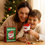 Creative Building Block Christmas Figures - Fun for the Whole Family