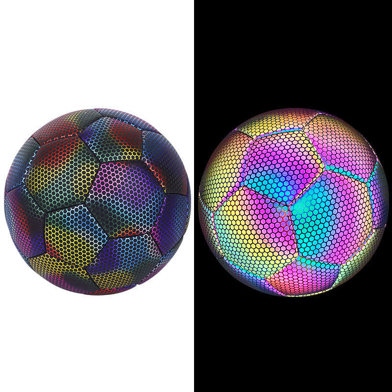 Reflective Glowing Soccer Ball