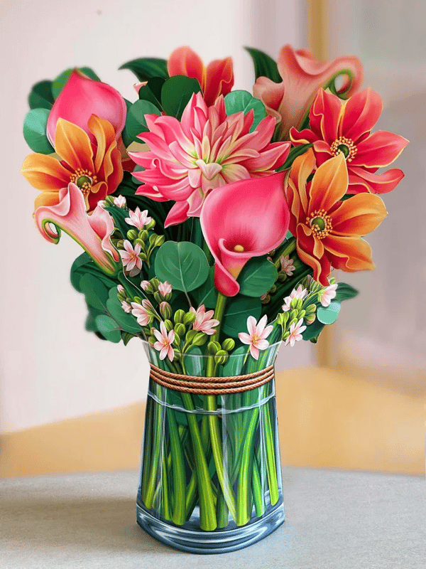 Plastic Pop-up Flower | Incl. Free Gift Cards - Fair