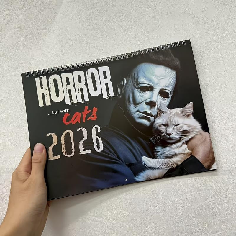 Horror Cat Wall Calendar