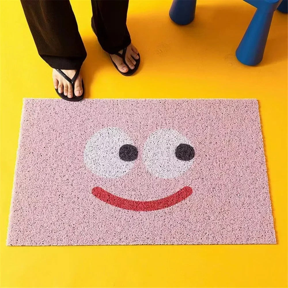 Funny Mood Indoor Door Mat – Washable Non-Slip Welcome Mat