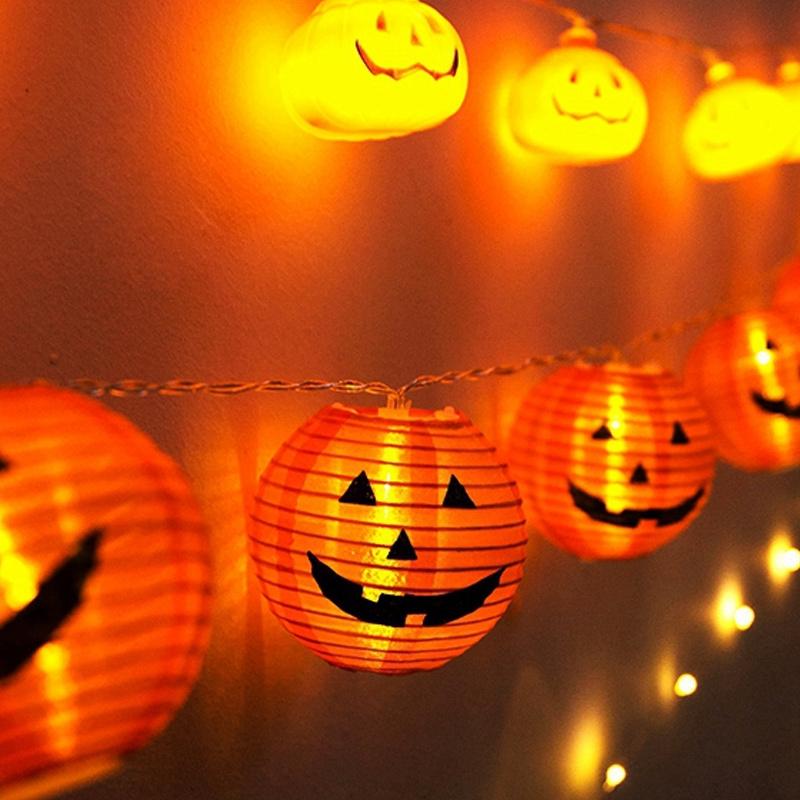 PumpkinBlaze String Lights — Transform your Halloween night into a magical sea of lights that captivates all eyes!